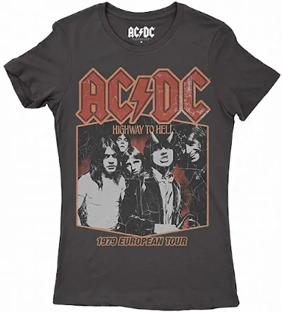 Camisetas ACDC MUJER